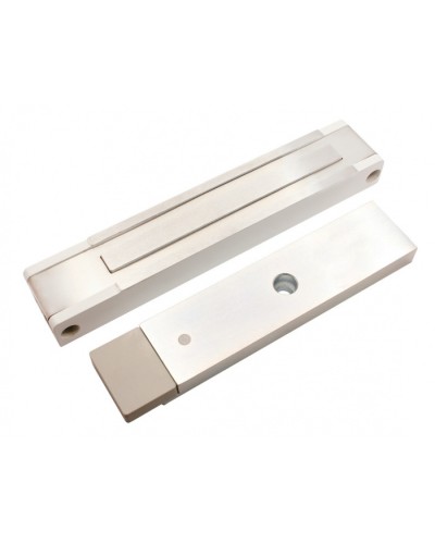 Электромагнитный замок с датчиком состояния двери ALeko ALM-400P (12В белый) в Стерлитамаке Электромагнитные замки Pintop.ru