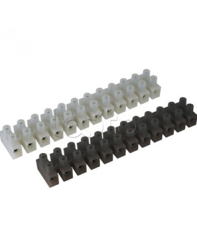 Клемник полипропилен черный, 12р, 450V, 76A, 16мм.кв. DKC 43512PL/R в Стерлитамаке Клеммные колодки Pintop.ru