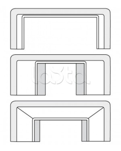 Набор адаптеров для миниканалов DKC 10133 в Стерлитамаке Аксессуары для кабель-канала Pintop.ru