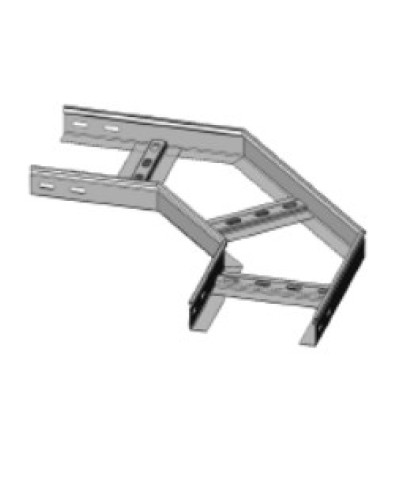 Угол горизонтальный 90° 300х80 (1,2) для лестничного лотка ПожТехКабель (650-514) в Стерлитамаке Кабельные лотки Pintop.ru