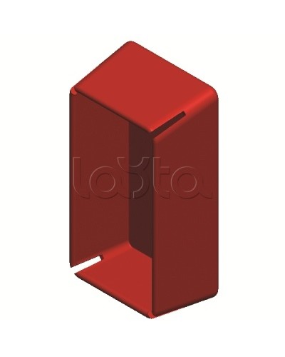 Заглушка торцевая для двойного профиля LAS DKC BPO4182 в Стерлитамаке Аксессуары для лотков Pintop.ru