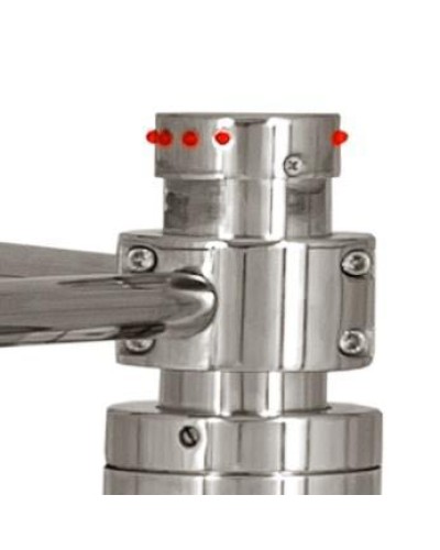 Кольцо разрезное для ограждения к роторному турникету ХРОМ Ростов-Дон в Стерлитамаке Дополнительное оборудование для СКУД Pintop.ru