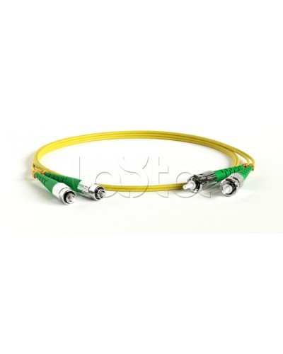 Патч-корд волоконно-оптический Hyperline FC-D2-9-LC/UR-LC/UR-H-20M-LSZH-YL в Стерлитамаке Патч-корды оптические Pintop.ru