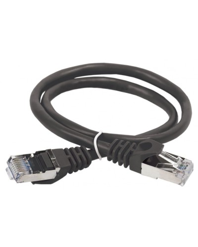 ITK Коммутационный шнур (патч-корд), кат.5Е FTP, 5м, черный (PC09-C5EF-5M) в Стерлитамаке Патч-корды и пигтейлы Pintop.ru
