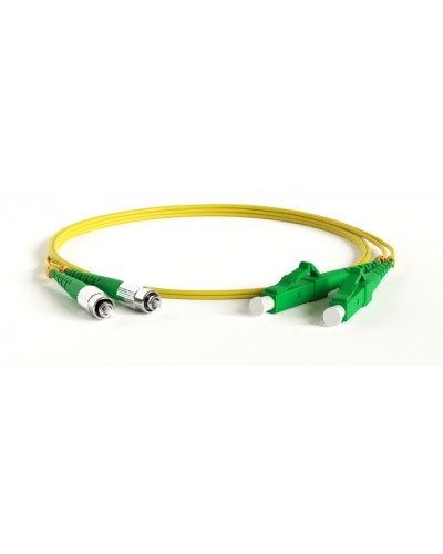 Патч-корд волоконно-оптический Hyperline FC-D2-9-FC/AR-FC/AR-H-2M-LSZH-YL в Стерлитамаке Патч-корды оптические Pintop.ru