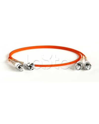 Патч-корд волоконно-оптический Hyperline FC-D2-50-ST/PR-ST/PR-H-1M-LSZH-OR в Стерлитамаке Патч-корды оптические Pintop.ru