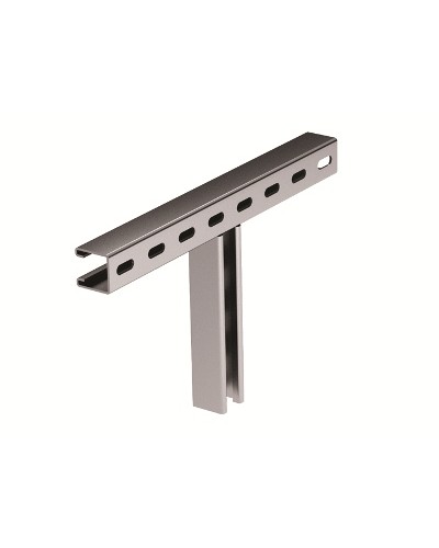 Крепление Т-образное к вертикальной двутавровой балке 200 мм горячеоцинковнное DKC BMH3020HDZ в Стерлитамаке Аксессуары для кабель-канала Pintop.ru