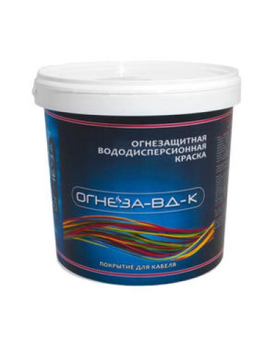 Краска огнезащитная водно-дисперсионнаявспучивающаясядля кабелей Огнеза марки«ОГНЕЗА-ВД-К» , ведро 25 кг., цвет белый в Стерлитамаке Огнезащитные краски Pintop.ru