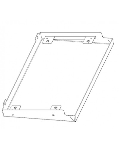 Крыша дождевая для шкафов серии EMW (Ш600 × Г400) Elbox (EMW-RR-600.400) в Стерлитамаке Аксессуары для стоек и шкафов Pintop.ru