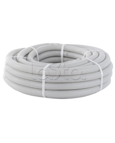 Труба гофр. ПВХ с протяжкой d16 мм (10 м) серая EKF-Plast (tg-z-16-10m) в Стерлитамаке Труба гофрированная Pintop.ru