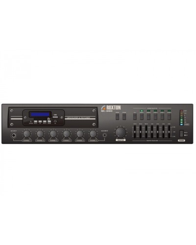 Микшер-усилитель 600 Вт ROXTON MX-600 в Стерлитамаке Система оповещения и трансляции Roxton Pintop.ru