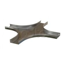 Ответвитель X-образный горизонтальный плавный Hyperline RST-CXS-200-50-0,8-R100-SZ