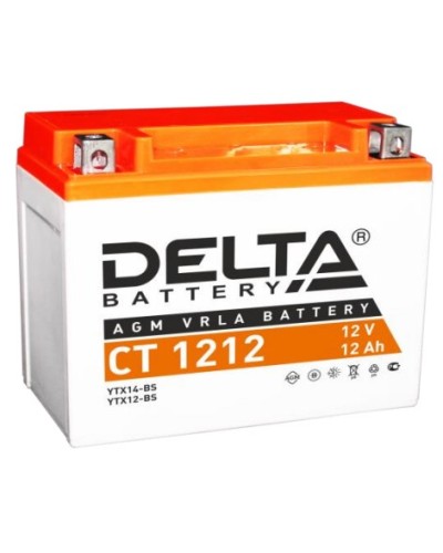 Аккумулятор АКБ 12 - 12 Delta CT 1212* в Стерлитамаке Электротехническое оборудование Pintop.ru