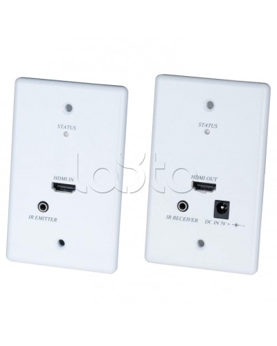 Комплект передачи HDMI с обратным ИК-повторителем SC&T HW01 в Стерлитамаке Видеоусилители, Модуляторы, Делители Pintop.ru