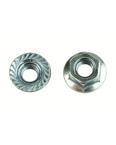 Гайка с насечкой, препятствующей откручиванию М5 (200 шт/уп) DKC (CM100500) в Стерлитамаке Крепеж Pintop.ru