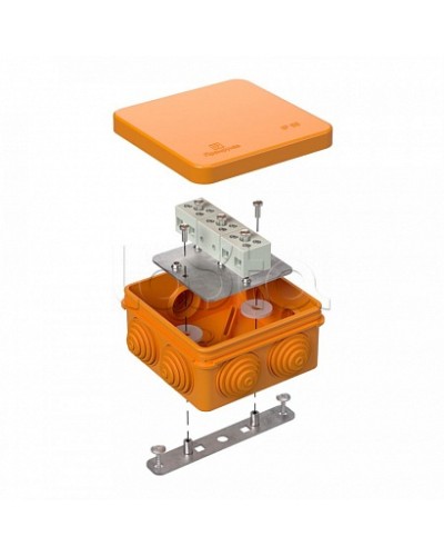 Коробка огнестойкая для о/п 40-0210-FR6.0-6 Е15-Е120 80х80х40 Промрукав в Стерлитамаке Огнестойкие кабельные линии Pintop.ru