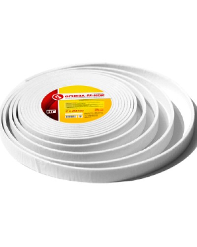 Уплотнитель на основе материала огнезащитного рулонного Огнеза ОГНЕЗА-М-КОР 3 3*30 мм., рулон 25 пог.м. в Стерлитамаке Дополнительное оборудование пожаротушения Pintop.ru