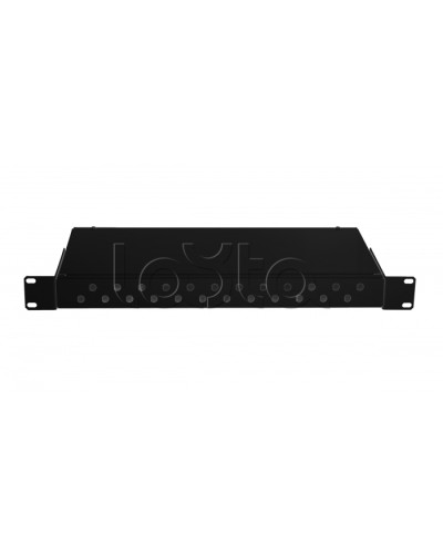 Оптический кросс 19 Essential Line, 1U, до 24 FC/ST портов, стальной, черный NIKOMAX (NMF-RP24FC-WS-ES-1U-BK) в Стерлитамаке Кросс оптический Pintop.ru