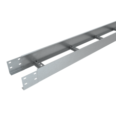 Лоток лестничный 100х200х1,2 L2500 мм "Быстрый монтаж" КМ-Профиль (LLS100-200-1.2-2500)