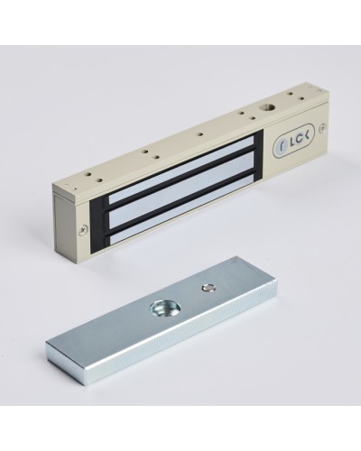 R-Lock RL-EM180-00G - Электромагнитный замкок, 180кг, DC12/24B, цвет корпуса серый, RAL7032 (галечный серый) в Стерлитамаке Электромагнитные замки Pintop.ru