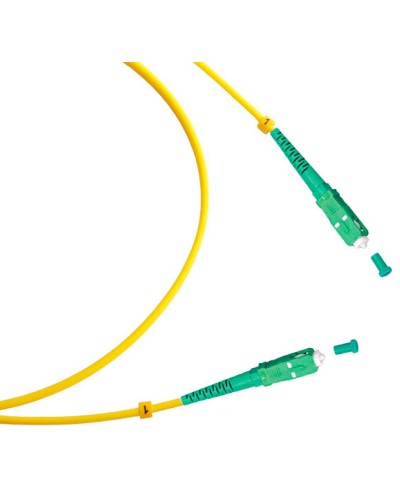 Шнур оптический simplex SC/APC-SC/APC 9/125 sm 3м LSZH Cabeus FOP(s)-9-SC/APC-SC/APC-3m в Стерлитамаке Патч-корды оптические Pintop.ru