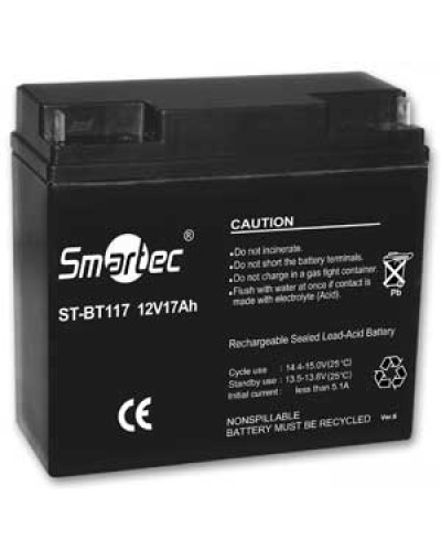 Аккумулятор свинцово-кислотный Smartec ST-BT117 в Стерлитамаке Электротехническое оборудование Pintop.ru