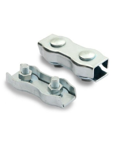 Зажим троса D5 двойной ПожТехКабель (890-503) в Стерлитамаке Трос и аксессуары Pintop.ru