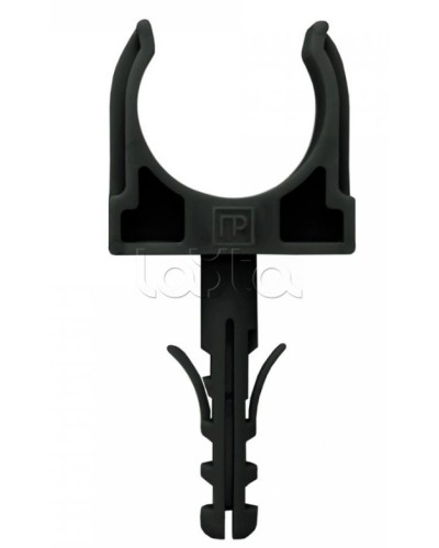 Крепеж-клипса с дюбелем черная д25 в малой упаковке (10шт/450шт уп/кор) Промрукав (PR13.0305) в Стерлитамаке Крепеж: Дюбели, шурупы, саморезы Pintop.ru