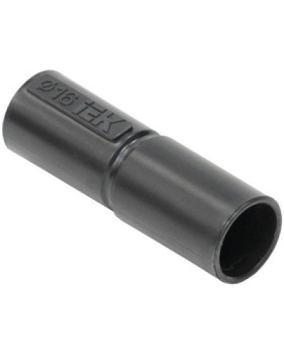 ELASTA Муфта труба-труба GI16G черная IEK (CTA10D-GIG16-K02-100) в Стерлитамаке Повороты, муфты, тройники Pintop.ru