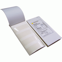 Маркер самоламинирующийся, блокнот, 30х15, диам.20мм, 60 шт LANMASTER LAN-MCB-30x15x20