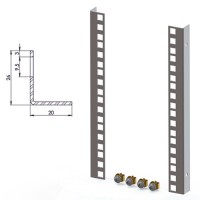 Направляющие для шкафов 12U TLK TLK-VNI-12U-2