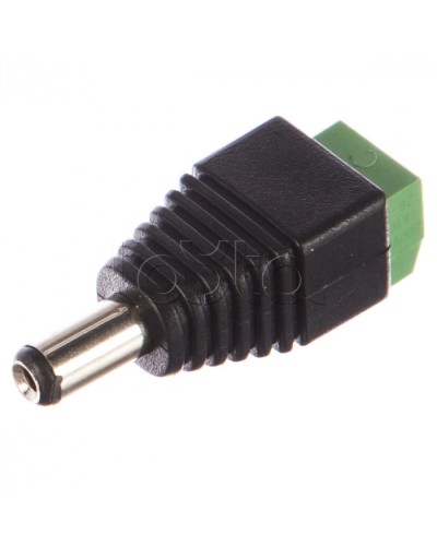 Разъем питания штекер 2.1х5.5 с клеммной колодкой (50шт/уп) REXANT 14-0314 в Стерлитамаке Коннекторы Pintop.ru