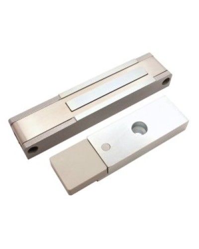 Электромагнитный замок с датчиком состояния двери ALeko ALM-150P (24В серый) в Стерлитамаке Электромагнитные замки Pintop.ru