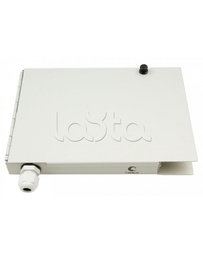 Бокс оптический настенный 19 на 8 SC/LC портов Cabeus JJT-8-SC в Стерлитамаке Кросс оптический Pintop.ru