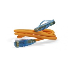 Патч-корд U/UTP Hyperline PC-LPM-UTP-RJ45-RJ45-C6-10M-LSZH-OR