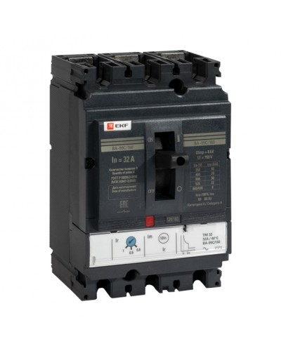 Выключатель автоматический ВА-99C (Compact NS) 160/ 32А 3P 36кА EKF PROxima (mccb99C-160-32) в Стерлитамаке Электротехническое оборудование Pintop.ru