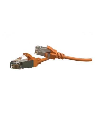 Патч-корд S/FTP Hyperline (PC-LPT-SFTP-RJ45-RJ45-C6-2M-LSZH-OR) в Стерлитамаке Патчкорды (медные) Pintop.ru