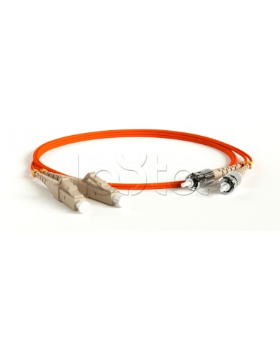Патч-корд волоконно-оптический Hyperline FC-D2-50-ST/PR-ST/PR-H-5M-LSZH-OR в Стерлитамаке Патч-корды оптические Pintop.ru