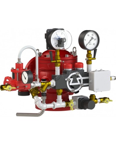 Узел управления спринклерный воздушный Спецавтоматика УУ-С100/1,6В3-ВФ.О4 в Стерлитамаке Устройства пуска водяного пожаротушения Pintop.ru