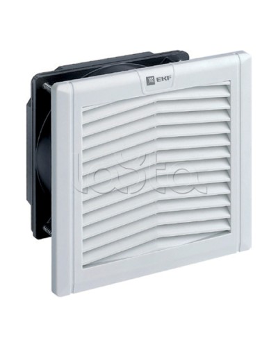 Вентилятор с фильтром 102 м³/ч 176x176 мм 220В IP54 EKF PROxima (FAN102F) в Стерлитамаке Аксессуары для стоек и шкафов Pintop.ru