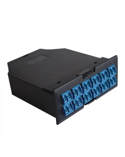 MPO кассета OS2, для LAN-FRM-PP-STP/1U, 24xLC, тип B, черная LANMASTER (LAN-FRM-IN-2MB-24LC/OS2) в Стерлитамаке Патч-корды оптические Pintop.ru