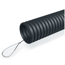 Труба гофрированная ПНД 25 мм с зондом ПожТехКабель (50 м)