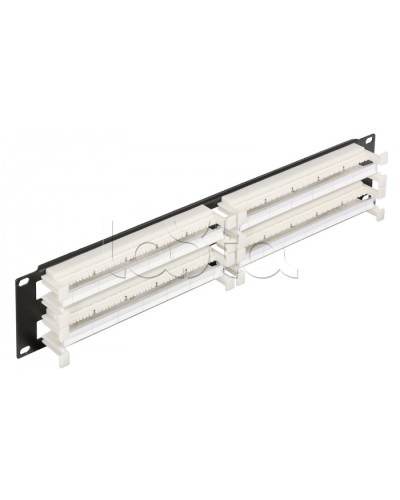 Патч-панель 2U 200 пар NIKOMAX (NMC-RB110-200) в Стерлитамаке Кроссовое оборудование тип 110 Pintop.ru