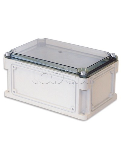 Корпус ударопрочный с выбивными фланцами и прозрачной крышкой IP67 300х200х146 мм DKC 532211 в Стерлитамаке Щиты электрические Pintop.ru