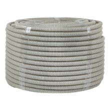 Труба гофр. ПВХ с протяжкой d16 мм (100 м) серая EKF-Plast (tg-z-16)