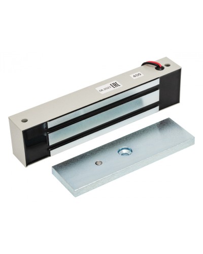 Электромагнитный влагозащищенный замок AccordTec ML-400K-2 с уголком (серый) в Стерлитамаке Электромагнитные замки Pintop.ru