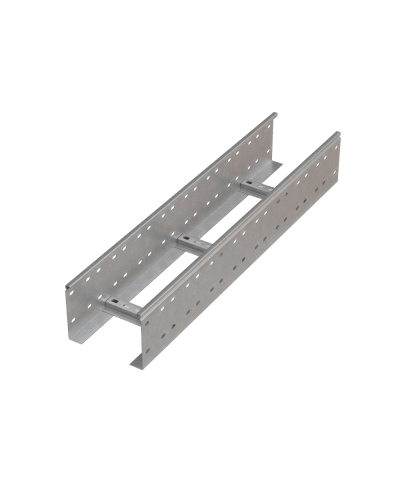 Лоток лестничный 150х300х1,2 L2000 мм HD85 N КМ-профиль (LL150-300-1.2-2000 HD85 N) в Стерлитамаке Кабельные лотки Pintop.ru
