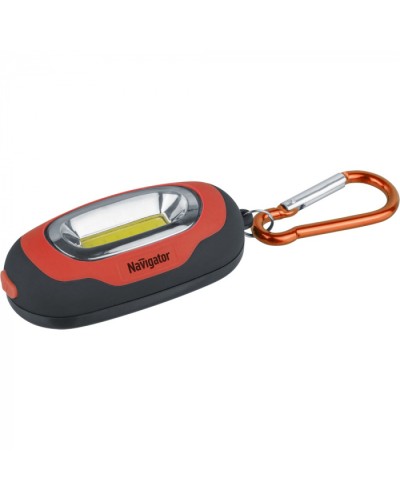 Фонарь Navigator 93 657 NPT-KC07-R-2CR2032 брелок пласт.1COB LED(1Вт) 3 реж.крас в Стерлитамаке Светильники Pintop.ru