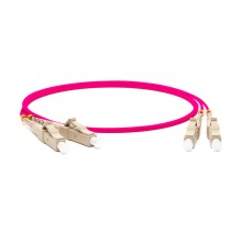 Патч-корд волоконно-оптический Hyperline FC-D2-504-ST/PR-ST/PR-H-30M-LSZH-MG