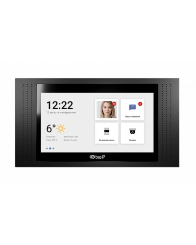 IP-видеодомофон BAS-IP AT-07L BLACK в Стерлитамаке Вызывные IP панели Pintop.ru